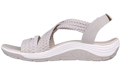 Skechers Beach Sandals Women's Gray/White Color