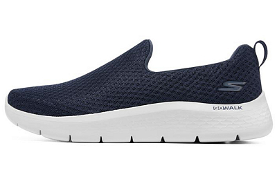 Skechers Go Walk Fle Low Top Casual Shoes Men's Marine Blue
