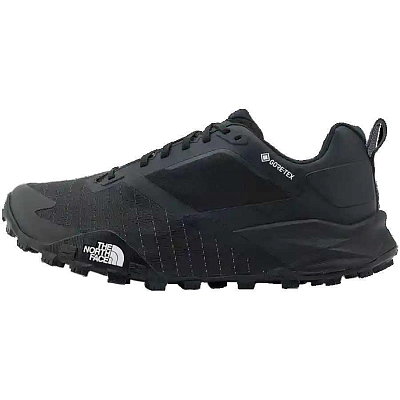 THE NORTH FACE Offtrail Abrasion Resistant Waterproof And Breathable Support Low Top Hiking Shoes Men's Black