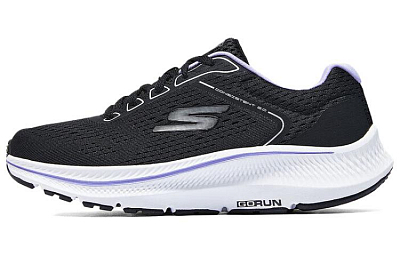 Skechers Go Run Consistent 2.0 Wear-resistant And Lightweight Low-Top Casual Running Shoes Women's Black White