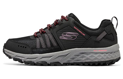 Skechers Outdoor Trekking Low Cut 'Black Red Grey' Women's