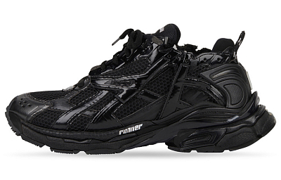 Balenciaga Runner Sneakers 'Black Mesh And Nylon'