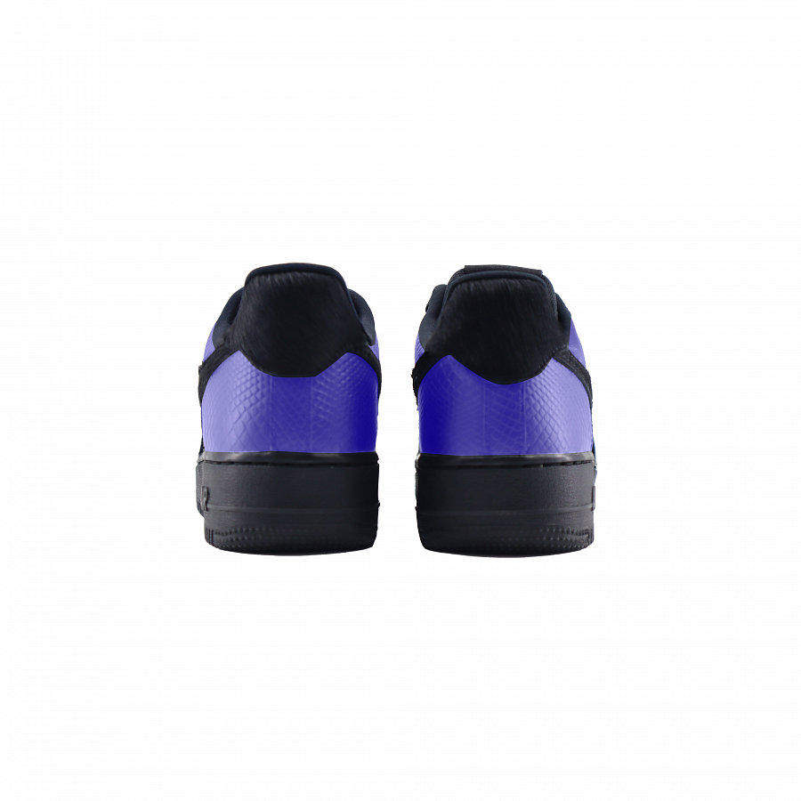 Nike Air Force 1 LOW'Black Animai' Abrasion Resistant Low top Skateboard Shoes Unisex Black Purple купить в интернет-магазине Yoocart с быстрой доставкой по России.