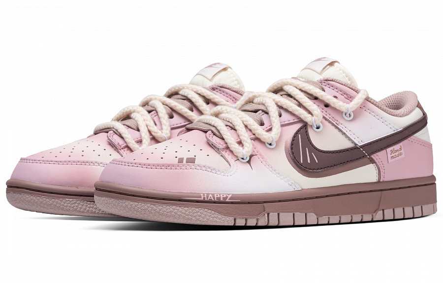 Nike Dunk Sweet Box Abrasion Resistant Low Top Skateboard Shoes Women's Pink Brown купить в интернет-магазине Yoocart с быстрой доставкой по России.