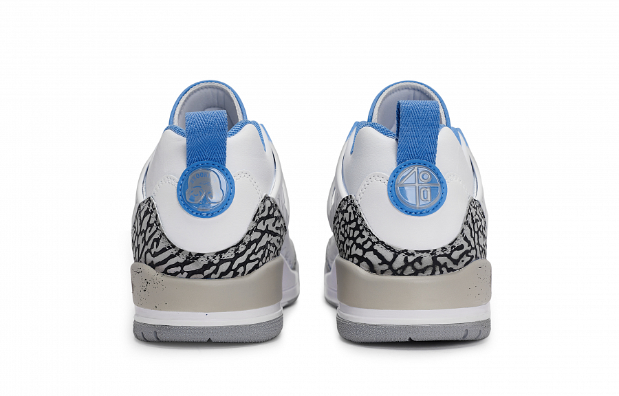 JORDAN Spizike Vintage Basketball Shoes Unisex Low top White/Blue/Black/Gray купить в интернет-магазине Yoocart с быстрой доставкой по России.