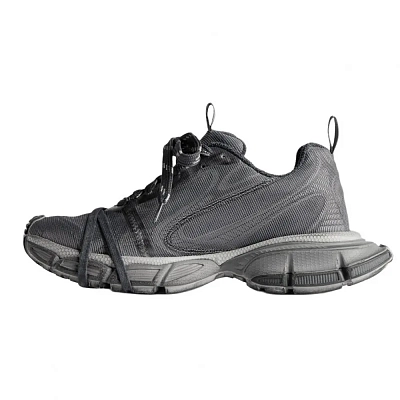 Balenciaga 3XL Qixi Festival Limited Low Top Chunky Sneakers Men's Gray