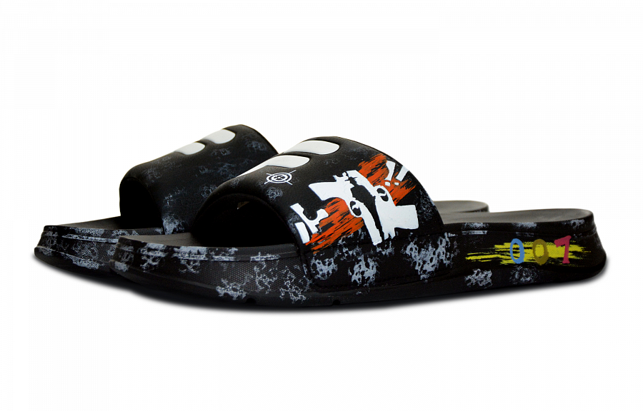 FILA FUSION COMO Slip-Resistant Slide Slippers Men's Black купить в интернет-магазине Yoocart с быстрой доставкой по России.