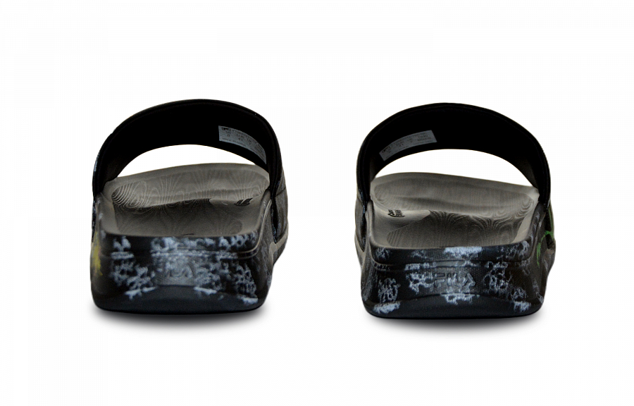 FILA FUSION COMO Slip-Resistant Slide Slippers Men's Black купить в интернет-магазине Yoocart с быстрой доставкой по России.