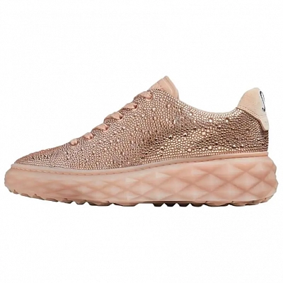 Jimmy Choo Low top Skateboard Shoes Women's Pink