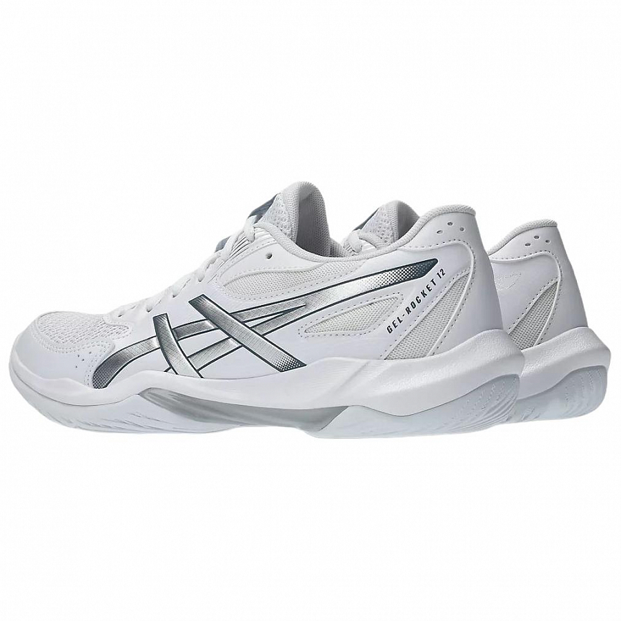 Asics Gel Rocket 12 White Pure Silver Women's купить в интернет-магазине Yoocart с быстрой доставкой по России.