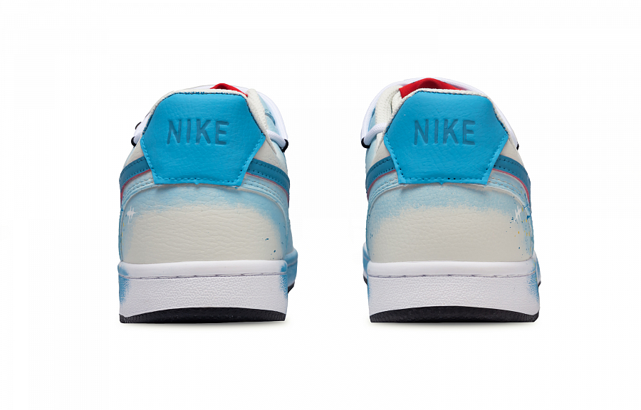 Nike Court Vision 1 Blue Tone Abrasion Resistant Low Top Skateboard Shoes Men's Light Blue купить в интернет-магазине Yoocart с быстрой доставкой по России.