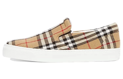 Burberry Stylish Skateboarding Shoes Men's Archive Beige