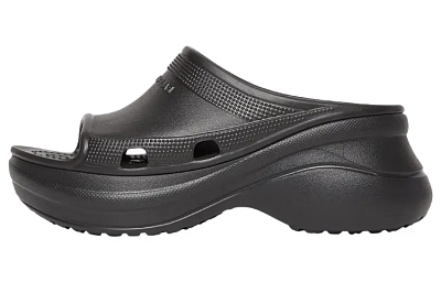 Balenciaga Crocs Pool Slide Sandals 'Black'
