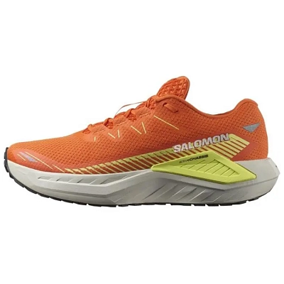 SALOMON Anti Slip Wear Resistant Low Top Running Shoes Men's Orange