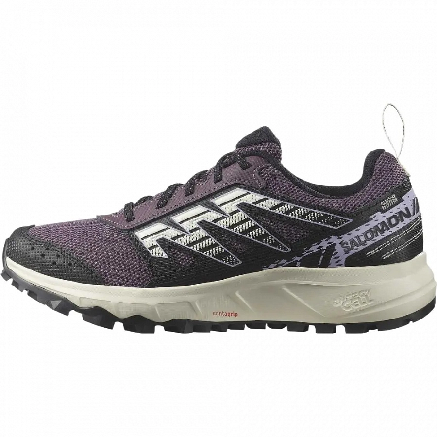 SALOMON Wander Low Top Running Shoes Women's Purple Black купить в интернет-магазине Yoocart с быстрой доставкой по России.