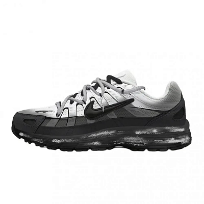 Nike P 6000 Abrasion Resistant Low top Running Shoes Unisex Black Gray