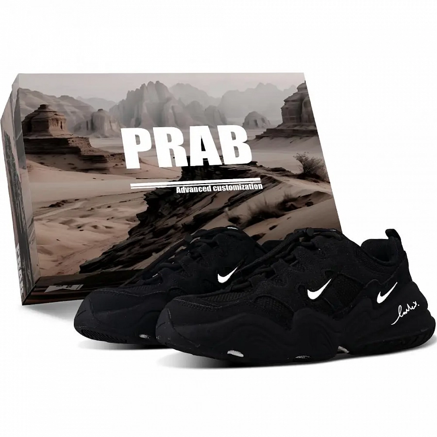 Nike Tech Hera Abrasion Resistant Lightweight Height Increasing Low top Casual Shoes Unisex Black купить в интернет-магазине Yoocart с быстрой доставкой по России.