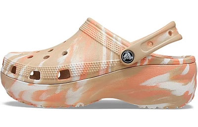 Crocs Classic Platformmarbled Clog Women's