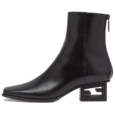 FENDI Square-Toe Heeled Boots Women's
