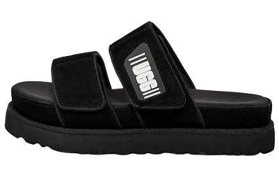 UGG Rubber Sole Quiet Slide Slippers Women's Black