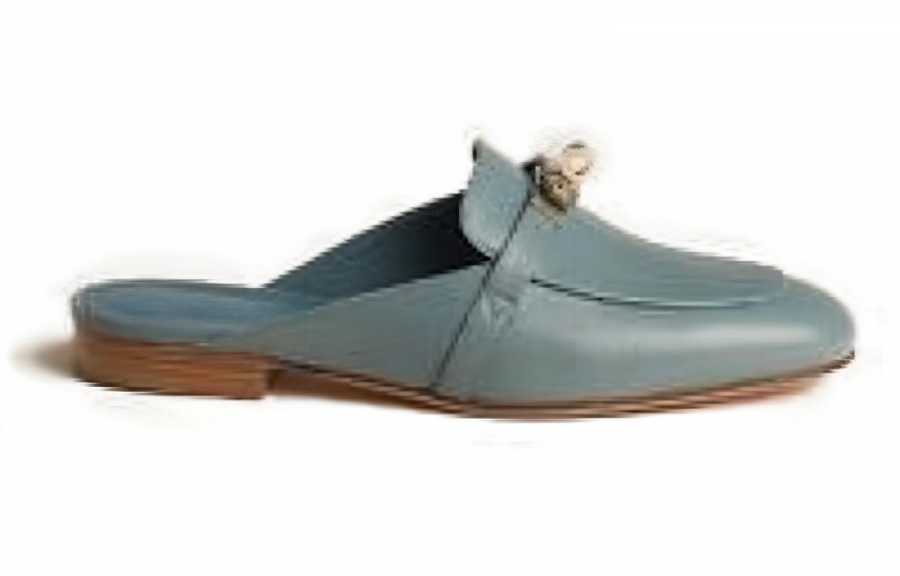 HERMES Oz Mules Women's Pine Forest Blue купить в интернет-магазине Yoocart с быстрой доставкой по России.