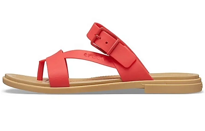 Crocs Casual Flame Red Slippers Women's