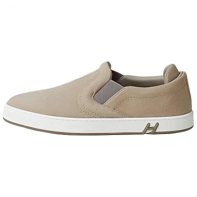 HERMES Lucky Casual Shoes Women's Beige