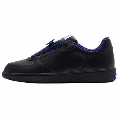 Burberry Terra Low Top Skateboard Shoes Women's Black