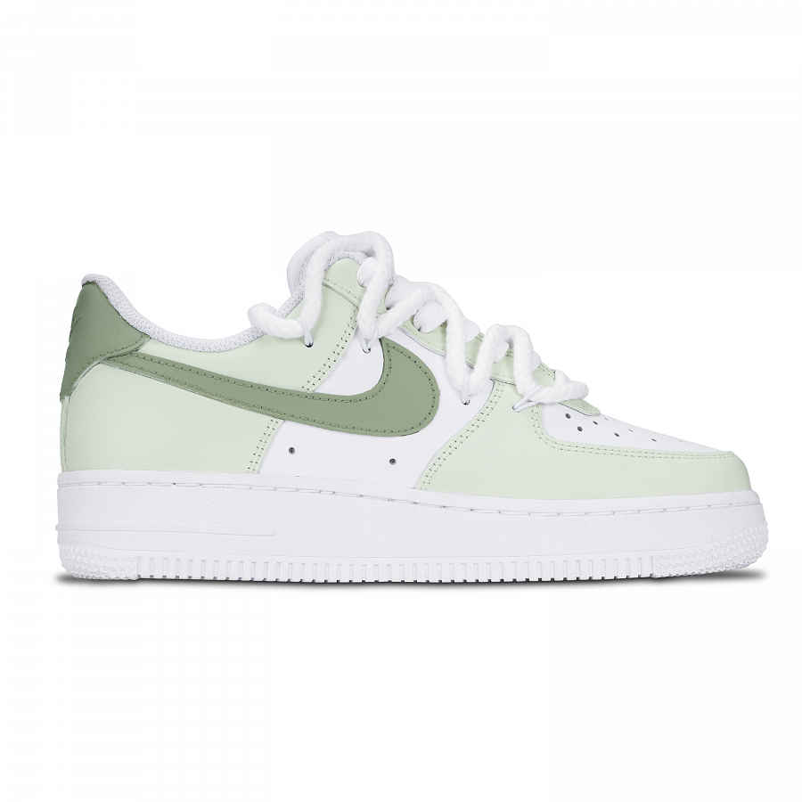Nike Air Force 1 Air Force 1, Green Shade Bamboo Abrasion Resistant Low top Skateboard Shoes Unisex Green купить в интернет-магазине Yoocart с быстрой доставкой по России.