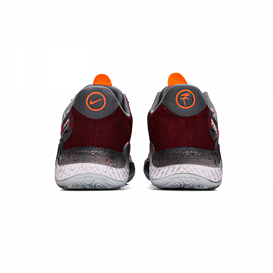 Nike KD Trey 5 IX Racing Track High End Box Cushioning, Wear Resistant High top Basketball Shoes Unisex Black Red купить в интернет-магазине Yoocart с быстрой доставкой по России.