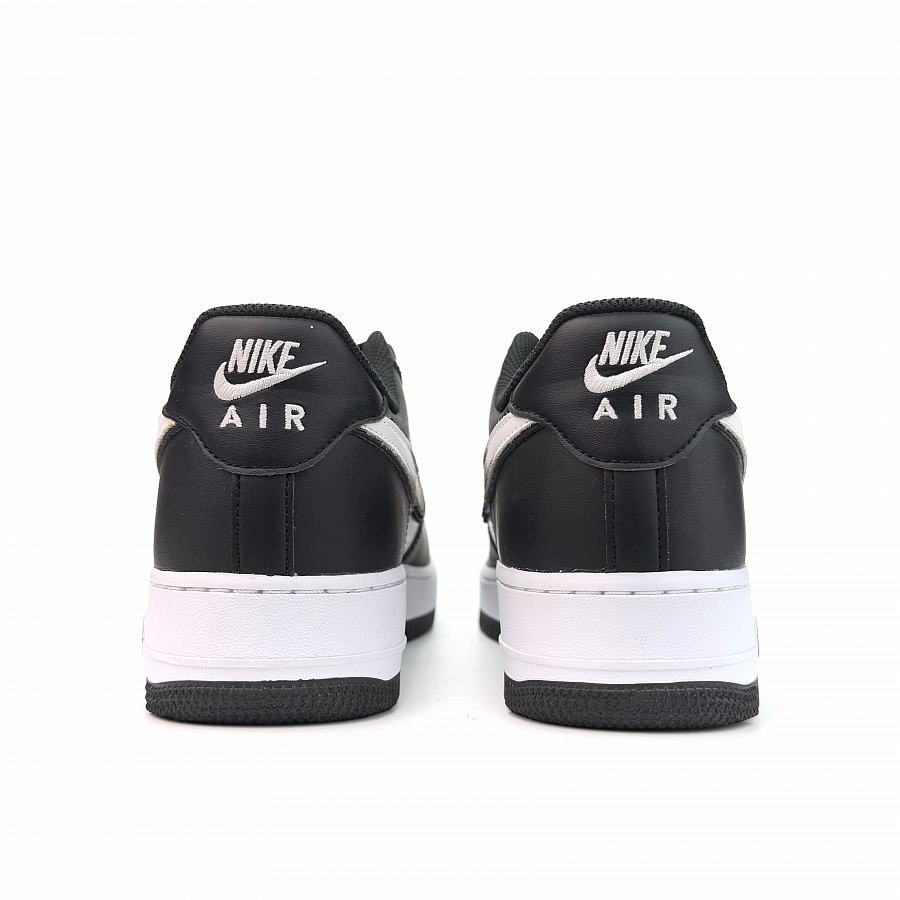 Nike Air Force 1 Cool Black Knight Cushioning, Wear Resistant Low top Skateboard Shoes Unisex Black White купить в интернет-магазине Yoocart с быстрой доставкой по России.