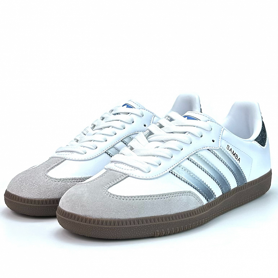 Adidas Originals SAMBA OG German Army Trainers Unisex Low top Black/White/Silver купить в интернет-магазине Yoocart с быстрой доставкой по России.