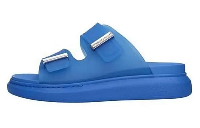 Alexander McQueen Hybrid Slide Slippers Men's Blue