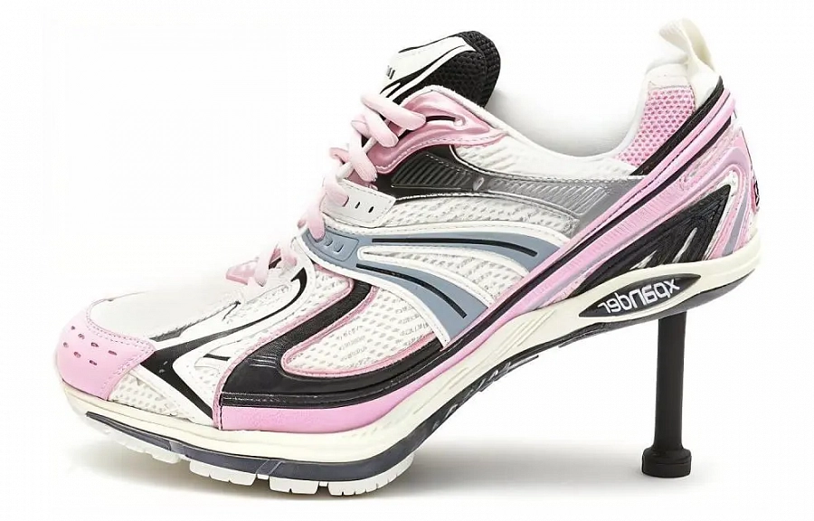 Balenciaga X Pander Sneaker Heels 'White Pink Black' Women's купить в интернет-магазине Yoocart с быстрой доставкой по России.