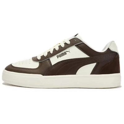 PUMA Caven Breathable Low Top Skateboard Shoes Unisex White