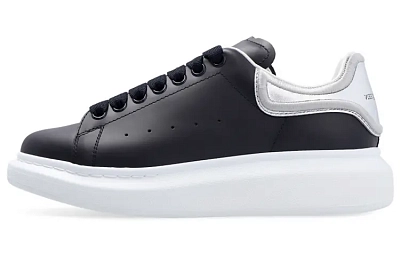 Alexander McQueen Larry Oversized Sneakers 'Black White' Women's