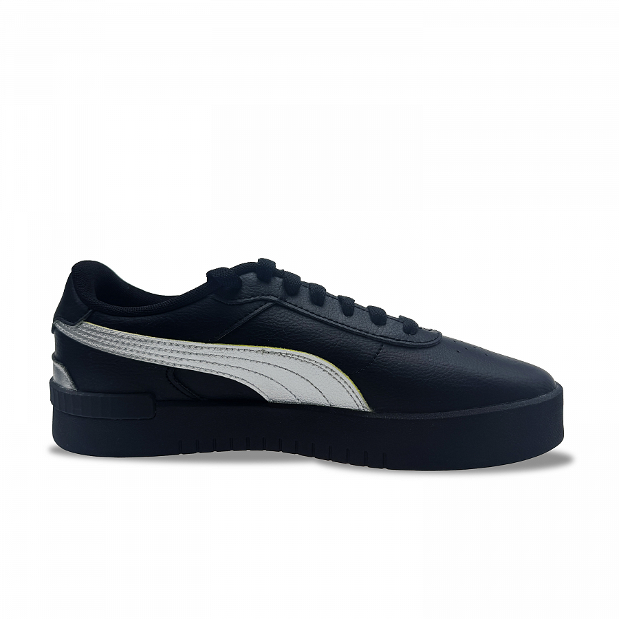 PUMA JOLA Abrasion Resistant Low top Skateboard Shoes Women's Black Silver купить в интернет-магазине Yoocart с быстрой доставкой по России.