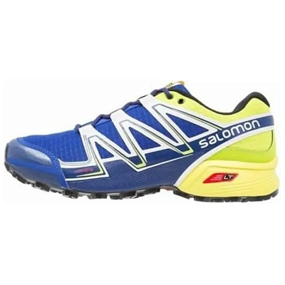 SALOMON Cushioning Wear-Resistant Low-Top Trail Running Running Shoes Men's Blue