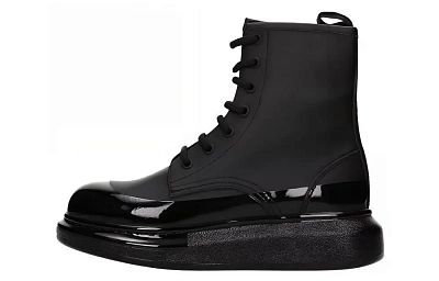 Alexander McQueen Hybrid Ankle Boots Women's Black