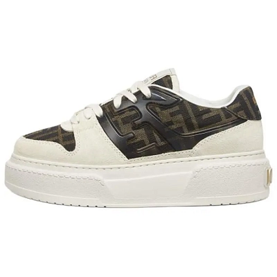 FENDI Match Panelled Low-Top Sneakers Women's