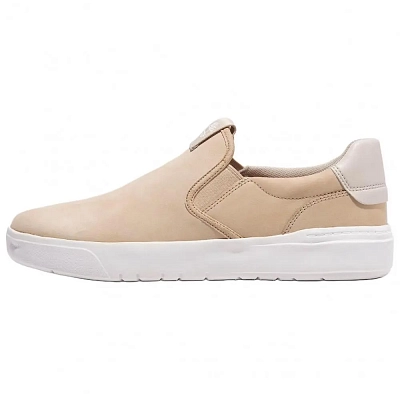 Timberland Anti Slip Wear Resistant Low Top Skateboard Shoes Men's Light Umber