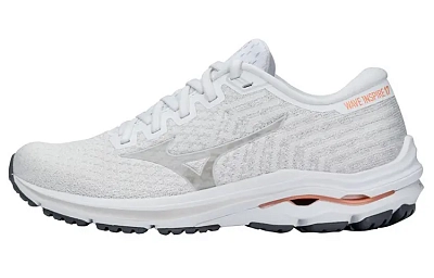 Mizuno Women's Wave Inspire 17 Waveknit 'White Papaya' Women's