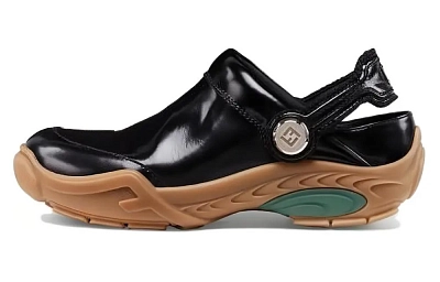 FENDI Lab Slip On Clogs
