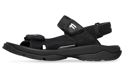 Balenciaga Tourist Sandal 'Black' Women's