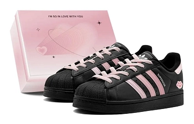 Adidas Originals Superstar 2 Skateboard Shoes Unisex Low top Black