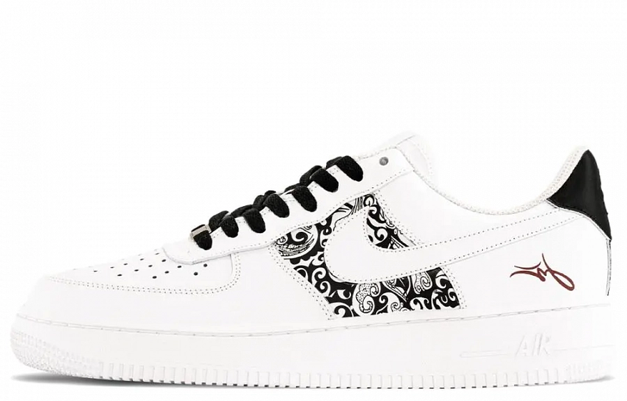 Nike Air Force 1 NikeAF1 Skateboard Shoes Men's Black White купить в интернет-магазине Yoocart с быстрой доставкой по России.