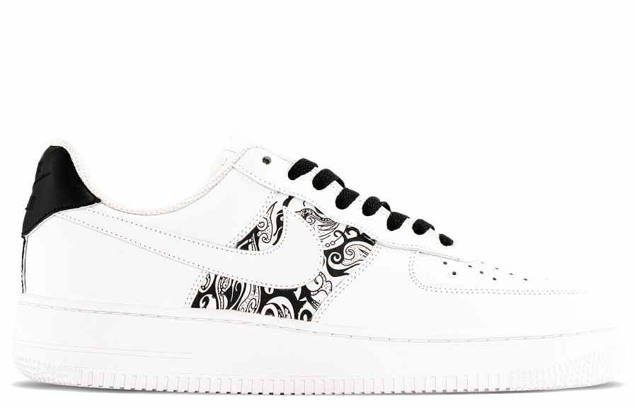 Nike Air Force 1 NikeAF1 Skateboard Shoes Men's Black White купить в интернет-магазине Yoocart с быстрой доставкой по России.