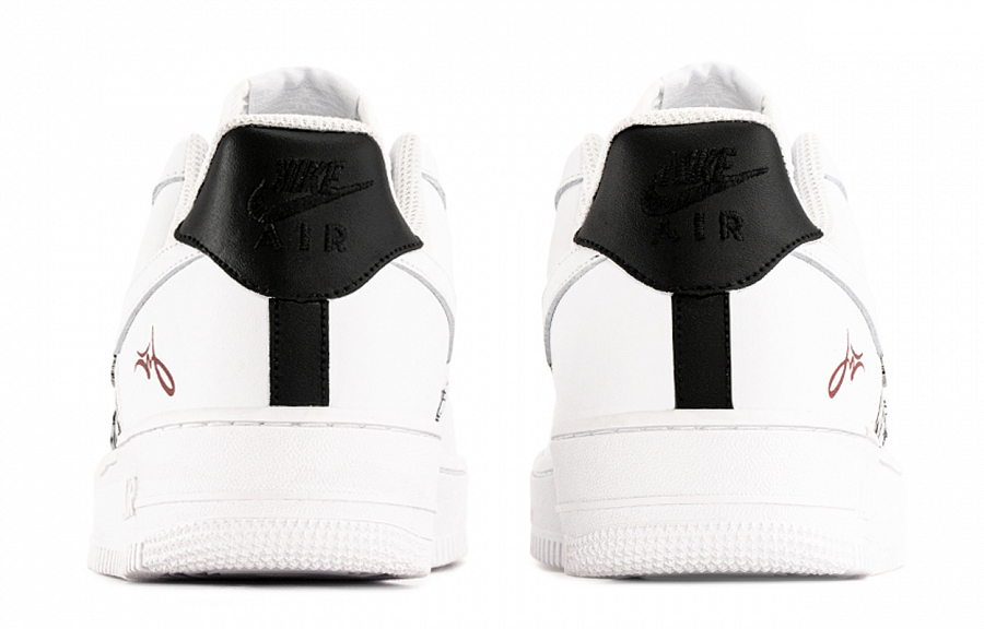 Nike Air Force 1 NikeAF1 Skateboard Shoes Men's Black White купить в интернет-магазине Yoocart с быстрой доставкой по России.