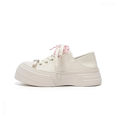 EBLAN Low Top Casual Shoes Women's White