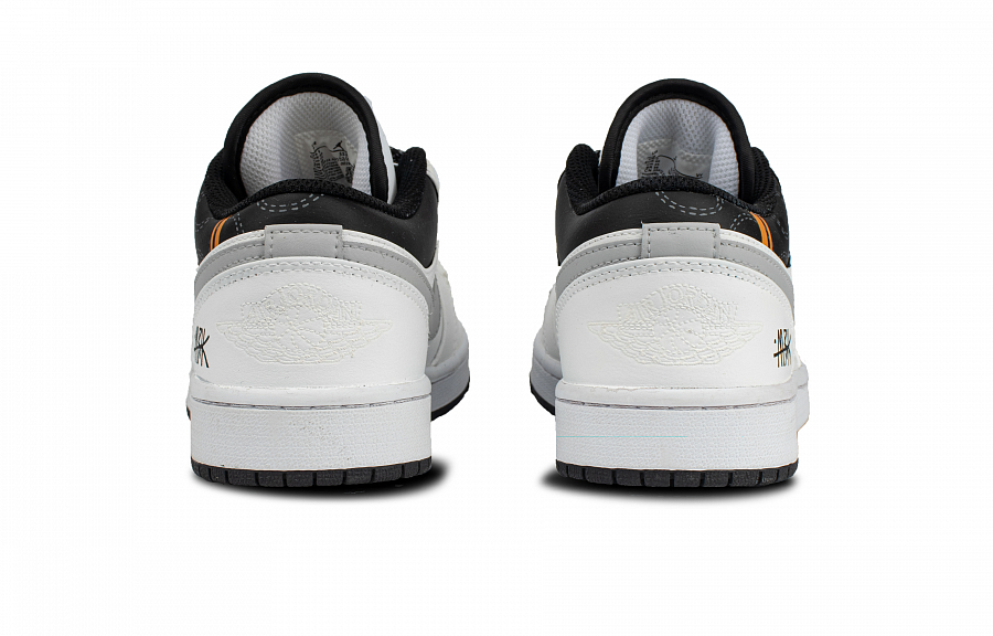 Jordan Air Jordan 1 Cushioning And Breathable Low top Vintage Basketball Shoes Unisex White купить в интернет-магазине Yoocart с быстрой доставкой по России.